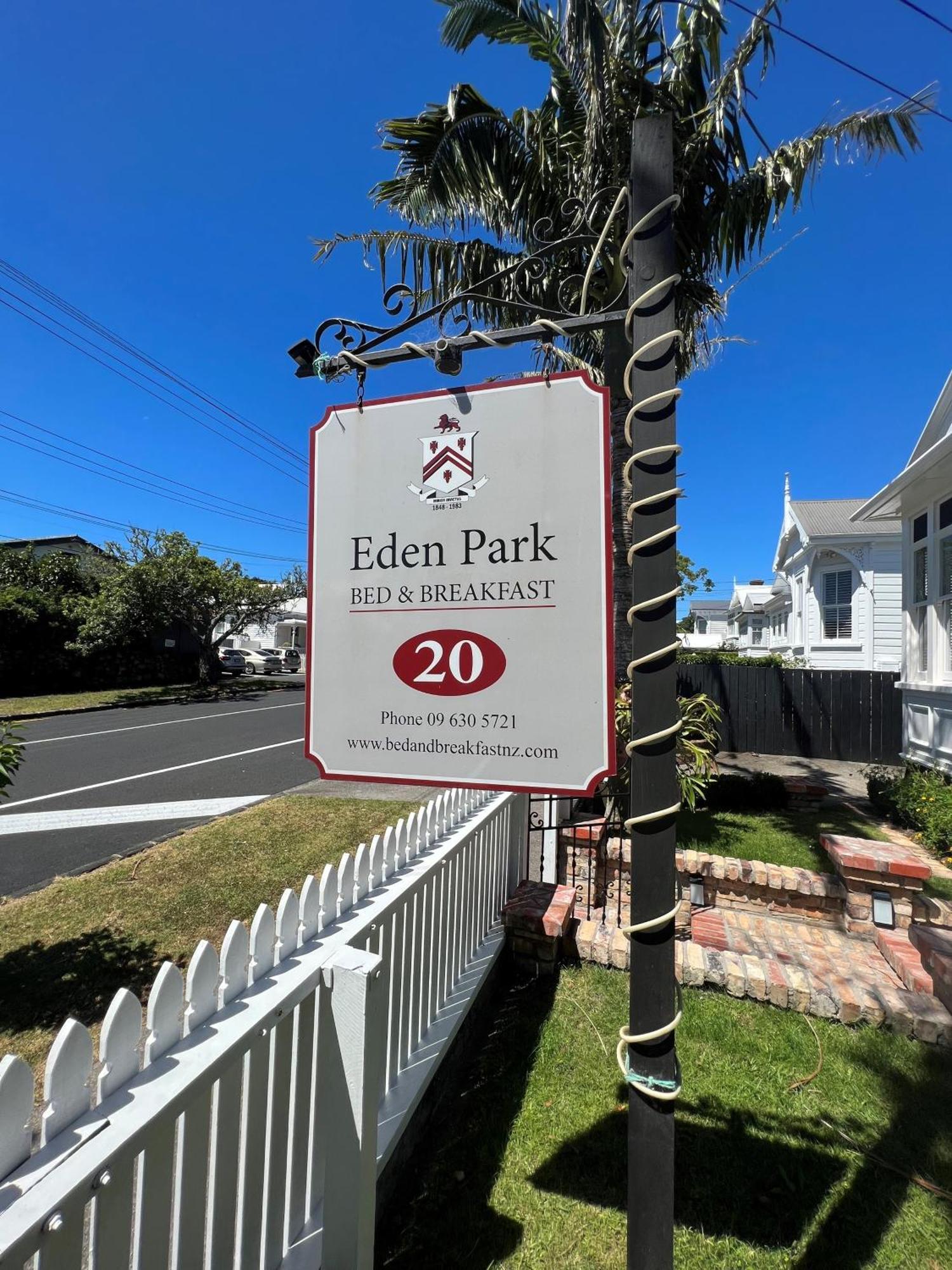 Eden Park Bed And Breakfast Inn Auckland Esterno foto